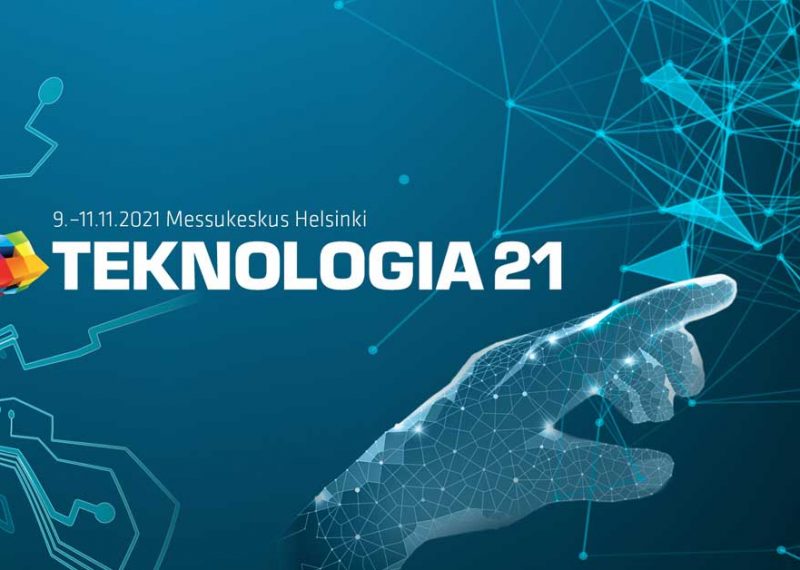 Teknologia 21 järjestetään Messukeskuksessa Helsingissä 9.–11.marraskuuta.